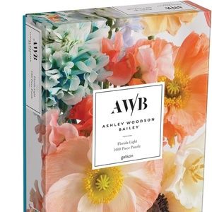 NIB NEW 1000 Piece Puzzle Game Flower Floral Ashley Woodson Bailey